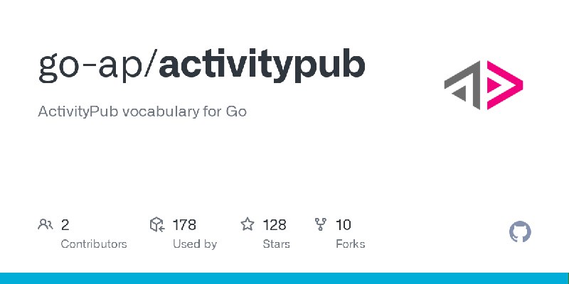 GitHub - go-ap/activitypub: ActivityPub vocabulary for Go