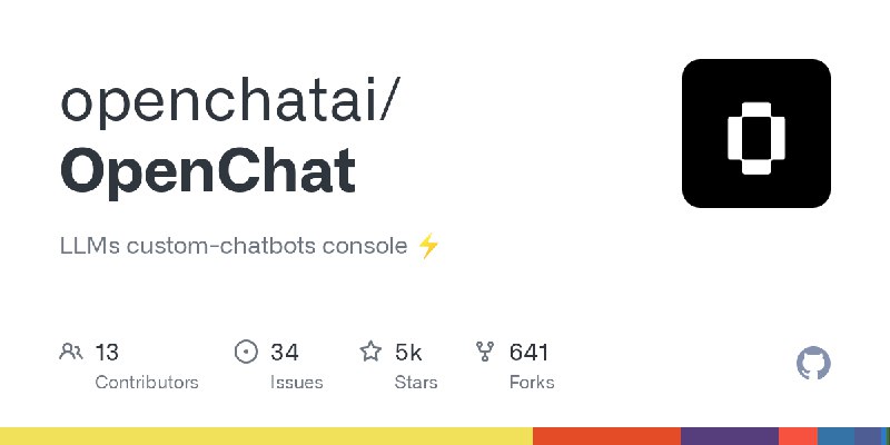GitHub - openchatai/OpenChat: LLMs custom-chatbots console ⚡